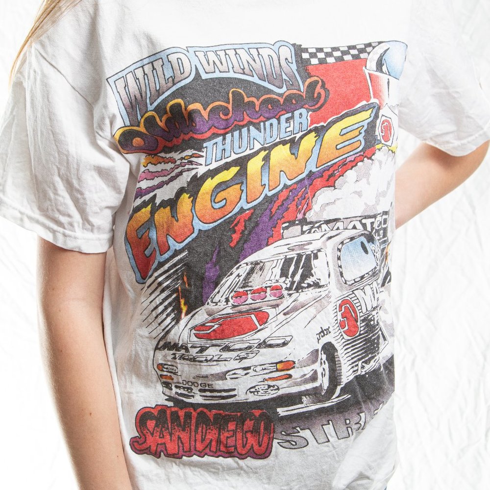 Brandy Melville PacSun race car t-shirt
